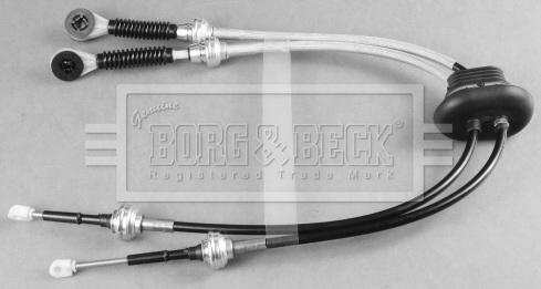 Borg & Beck BKG1080 - Трос, наконечник, ступенчатая коробка передач autodif.ru