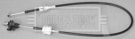 Borg & Beck BKG1039 - Трос, наконечник, ступенчатая коробка передач autodif.ru