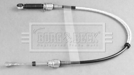 Borg & Beck BKG1125 - Трос, наконечник, ступенчатая коробка передач autodif.ru