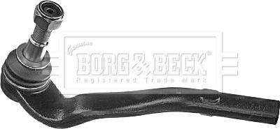 Borg & Beck BTR5905 - Наконечник рулевой тяги, шарнир autodif.ru