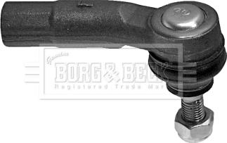 Borg & Beck BTR5160 - Наконечник рулевой тяги, шарнир autodif.ru