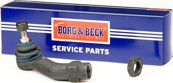 Borg & Beck BTR5366 - Наконечник рулевой тяги, шарнир autodif.ru