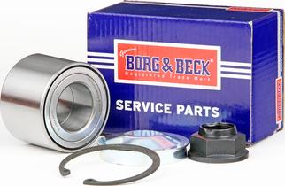 Borg & Beck BWK909 - Комплект подшипника ступицы колеса autodif.ru