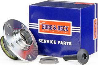 Borg & Beck BWK980 - Комплект подшипника ступицы колеса autodif.ru