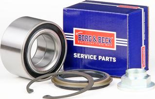 Borg & Beck BWK560 - Комплект подшипника ступицы колеса autodif.ru