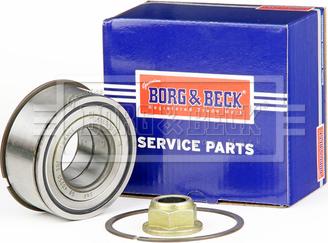 Borg & Beck BWK637 - Комплект подшипника ступицы колеса autodif.ru