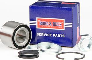 Borg & Beck BWK080 - Комплект подшипника ступицы колеса autodif.ru
