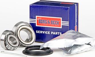 Borg & Beck BWK026 - Комплект подшипника ступицы колеса autodif.ru