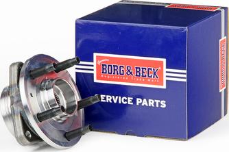 Borg & Beck BWK1552 - Комплект подшипника ступицы колеса autodif.ru