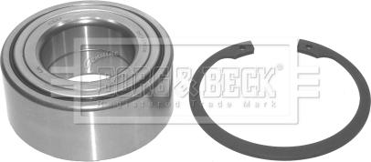 Borg & Beck BWK1027 - Комплект подшипника ступицы колеса autodif.ru