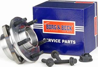 Borg & Beck BWK1170 - Комплект подшипника ступицы колеса autodif.ru