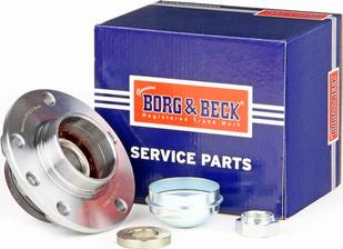 Borg & Beck BWK1251 - Комплект подшипника ступицы колеса autodif.ru