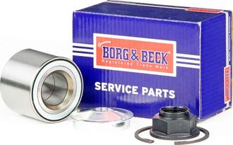 Borg & Beck BWK1282 - Комплект подшипника ступицы колеса autodif.ru