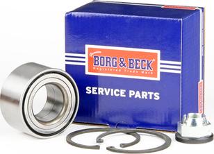Borg & Beck BWK806 - Комплект подшипника ступицы колеса autodif.ru