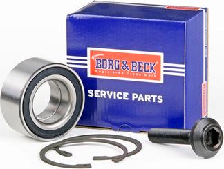 Borg & Beck BWK344 - Комплект подшипника ступицы колеса autodif.ru