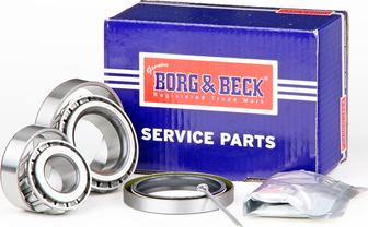 Borg & Beck BWK355 - Комплект подшипника ступицы колеса autodif.ru