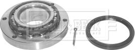 Borg & Beck BWK259 - Комплект подшипника ступицы колеса autodif.ru