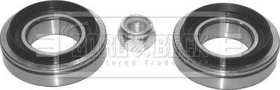 Borg & Beck BWK205 - Комплект подшипника ступицы колеса autodif.ru