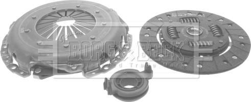 Borg & Beck HK6586 - Комплект сцепления autodif.ru