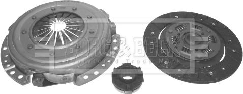 Borg & Beck HK8467 - Комплект сцепления autodif.ru