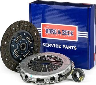 Borg & Beck HK2451 - Комплект сцепления autodif.ru