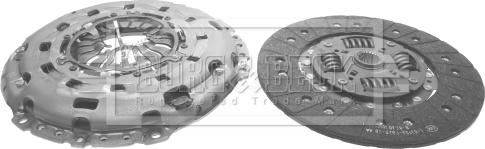 Borg & Beck HK2401 - Комплект сцепления autodif.ru