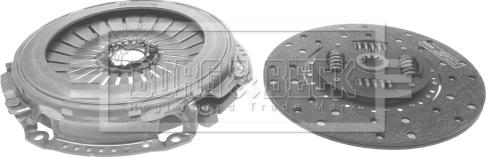 Borg & Beck HK2488 - Комплект сцепления autodif.ru