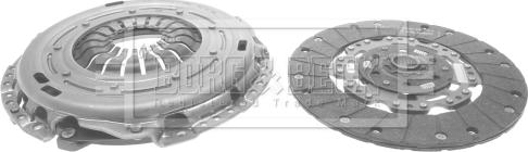 Borg & Beck HK2520 - Комплект сцепления autodif.ru