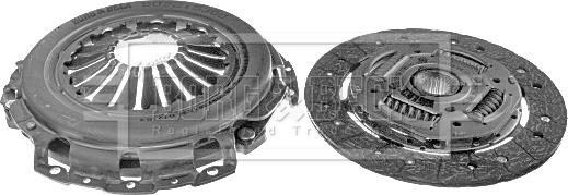 Borg & Beck HK2368 - Комплект сцепления autodif.ru