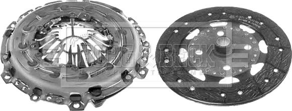 Borg & Beck HK2775 - Комплект сцепления autodif.ru