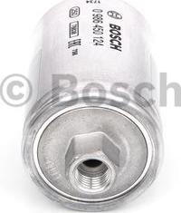 BOSCH 0 986 450 124 - Фильтр топливный ВАЗ инжектор тонкой очистки (гайка) BOSCH autodif.ru