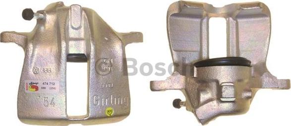 BOSCH 0 986 474 712 - Тормозной суппорт autodif.ru