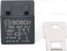 BOSCH 0 986 AH0 612 - GP relay (24V, 10A, number of connections: 5) autodif.ru