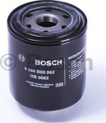 BOSCH 0 986 B00 062 - Масляный фильтр autodif.ru