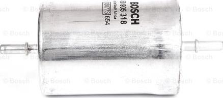 BOSCH 0 450 905 318 - Фильтр топливный для а/м ГАЗ 3302 дв. 405 Е3, 4216, А-274 (быстросъем) BOSCH autodif.ru