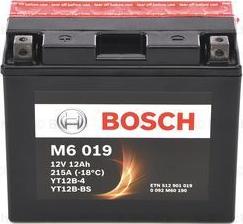 BOSCH 0 092 M60 190 - Стартерная аккумуляторная батарея, АКБ autodif.ru