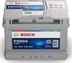 BOSCH 0 092 P00 040 - Стартерная аккумуляторная батарея, АКБ autodif.ru