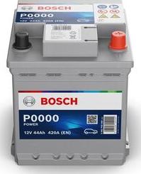 BOSCH 0 092 P00 000 - Стартерная аккумуляторная батарея, АКБ autodif.ru