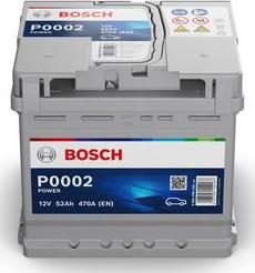 BOSCH 0 092 P00 020 - Стартерная аккумуляторная батарея, АКБ autodif.ru