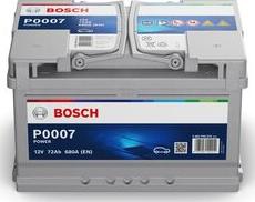 BOSCH 0 092 P00 070 - Стартерная аккумуляторная батарея, АКБ autodif.ru