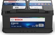 BOSCH 0 092 P00 120 - Стартерная аккумуляторная батарея, АКБ autodif.ru