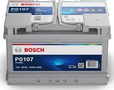 BOSCH 0 092 P01 070 - Стартерная аккумуляторная батарея, АКБ autodif.ru