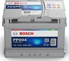 BOSCH 0 092 PP0 040 - Стартерная аккумуляторная батарея, АКБ autodif.ru
