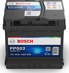 BOSCH 0 092 PP0 020 - Стартерная аккумуляторная батарея, АКБ autodif.ru