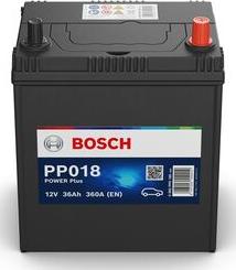 BOSCH 0 092 PP0 180 - Стартерная аккумуляторная батарея, АКБ autodif.ru