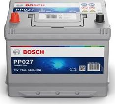 BOSCH 0 092 PP0 270 - Стартерная аккумуляторная батарея, АКБ autodif.ru