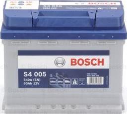 BOSCH 0 092 S40 050 - Стартерная аккумуляторная батарея, АКБ autodif.ru