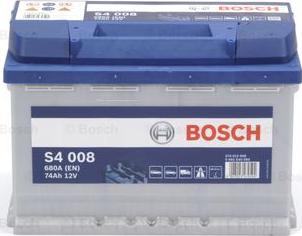 BOSCH 0 092 S40 080 - Стартерная аккумуляторная батарея, АКБ autodif.ru