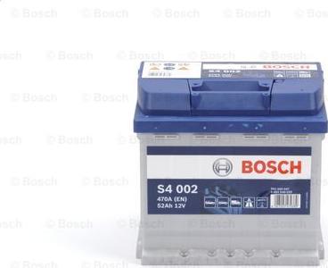 BOSCH 0 092 S40 020 - Стартерная аккумуляторная батарея, АКБ autodif.ru