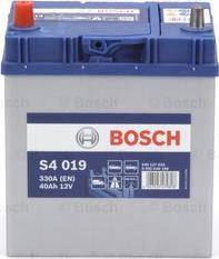 BOSCH 0 092 S40 190 - Стартерная аккумуляторная батарея, АКБ autodif.ru